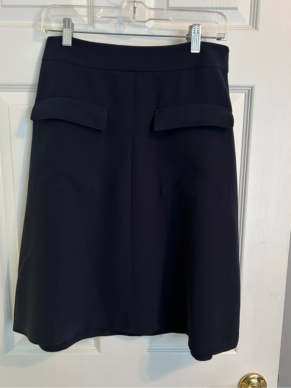 Ann Taylor Tailored Style Navy A-Line Skirt